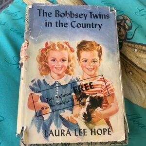 book the Bobbsey twins in the country vintage rare
